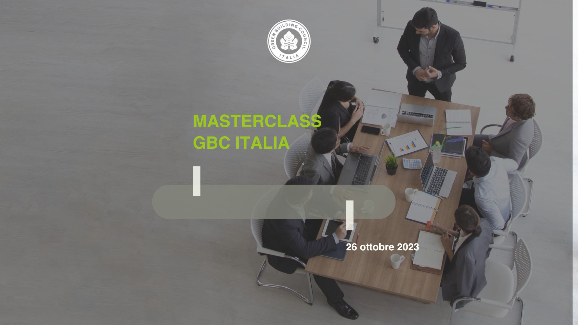 Masterclass GBC Italia 2023