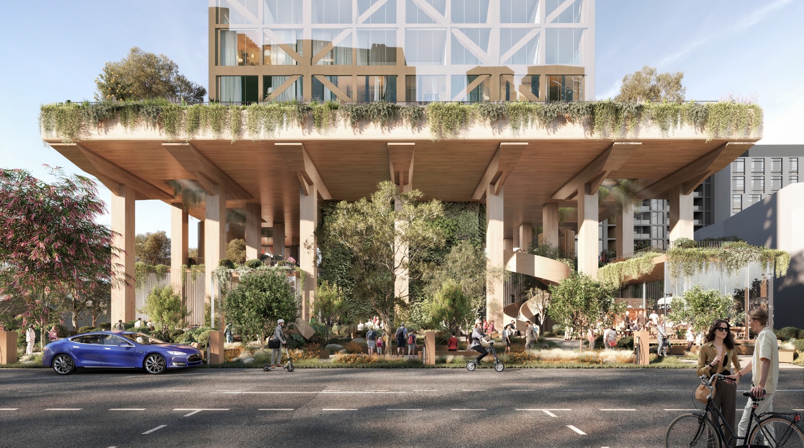 edificio in legno più alto del mondo
