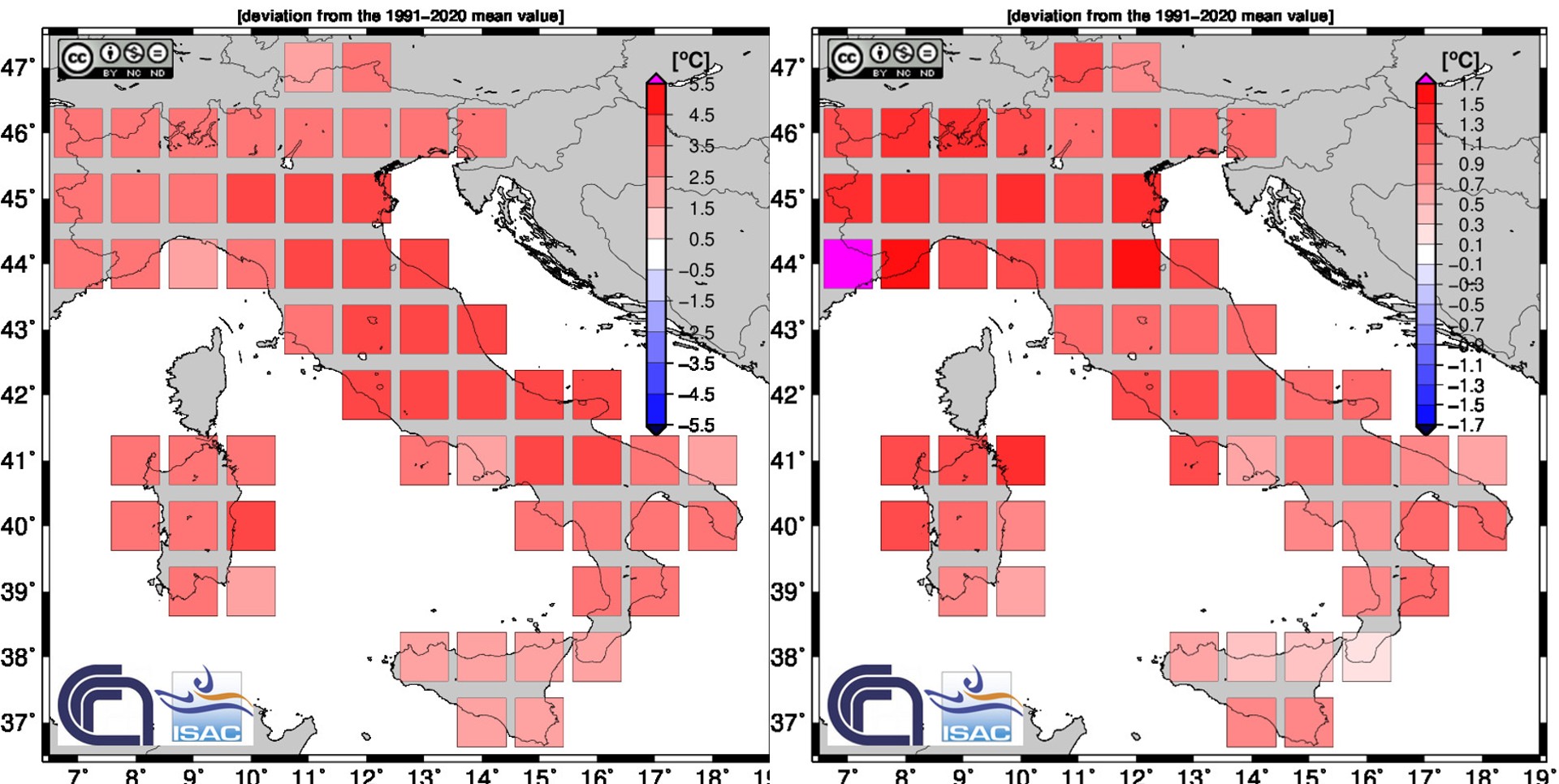 Clima Italia ottobre 2023: record con +3,14 gradi di riscaldamento globale