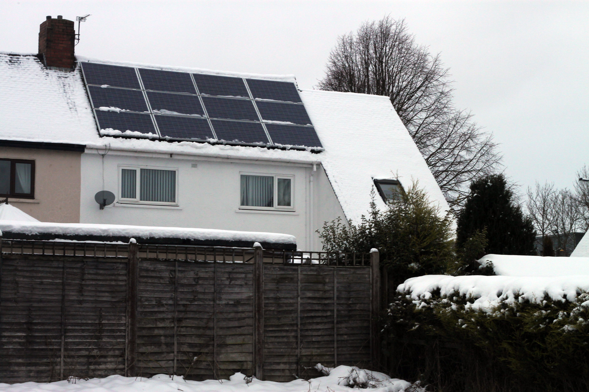 Fotovoltaico in inverno