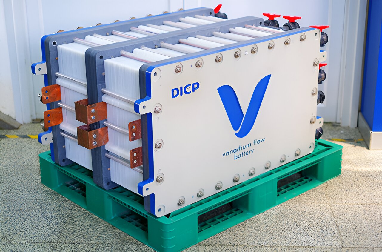 batteria di flusso al vanadio