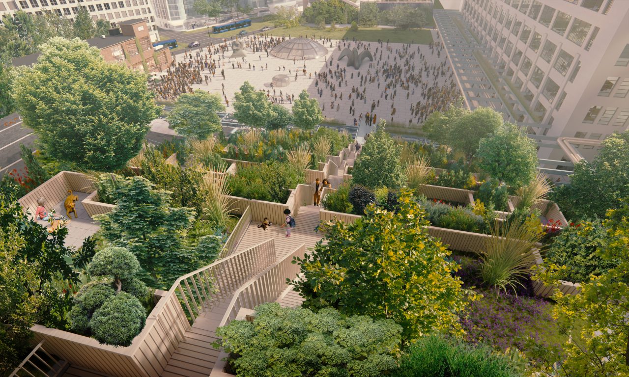 Strijp-S Tribune di MVRDV