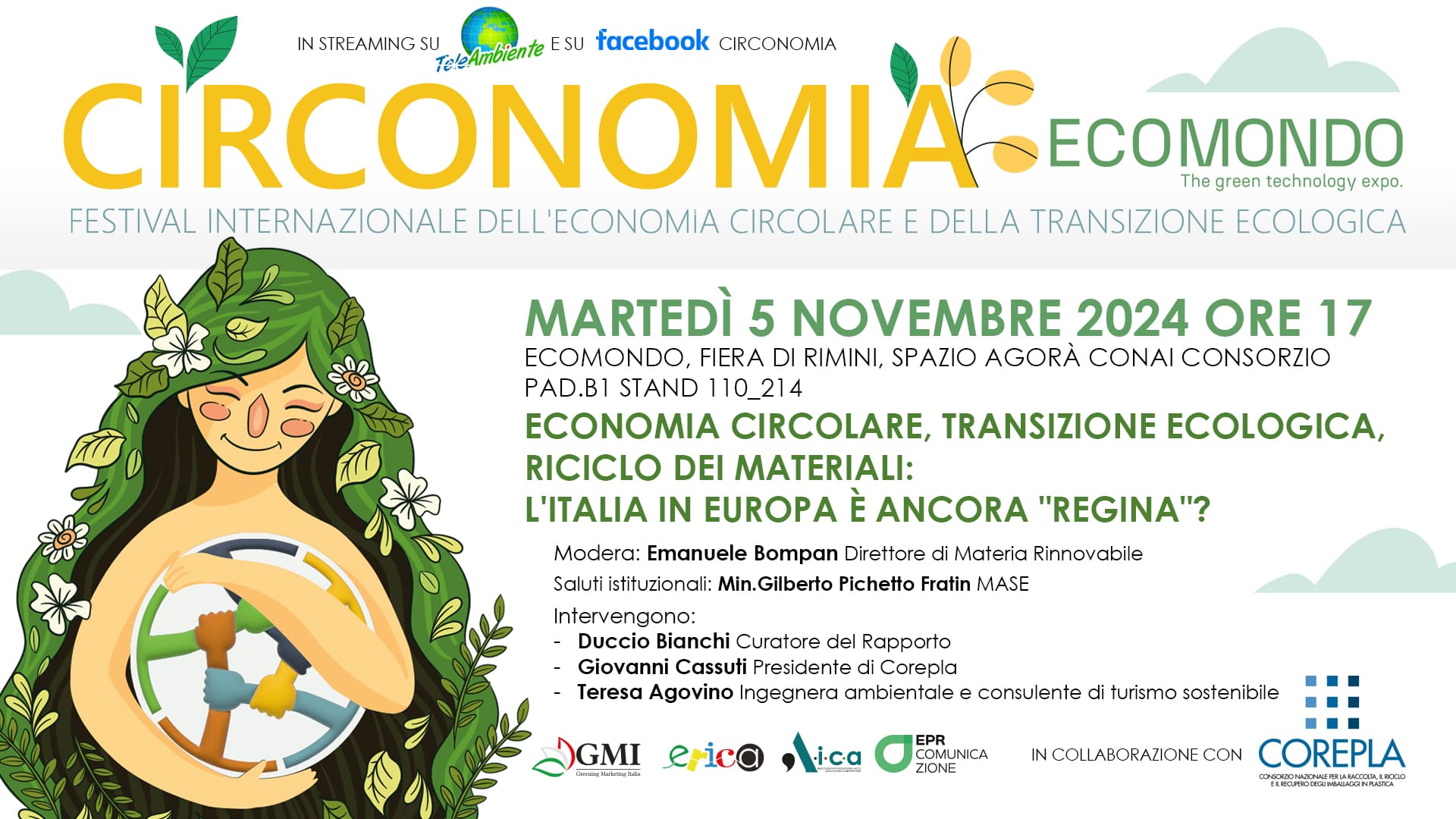 Corepla a Ecomondo 2024: Innovazione e impegno condiviso per un futuro circolare
