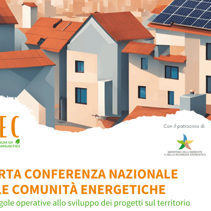 Rinnovabili • La quarta Conferenza Nazionale delle Comunità Energetiche 