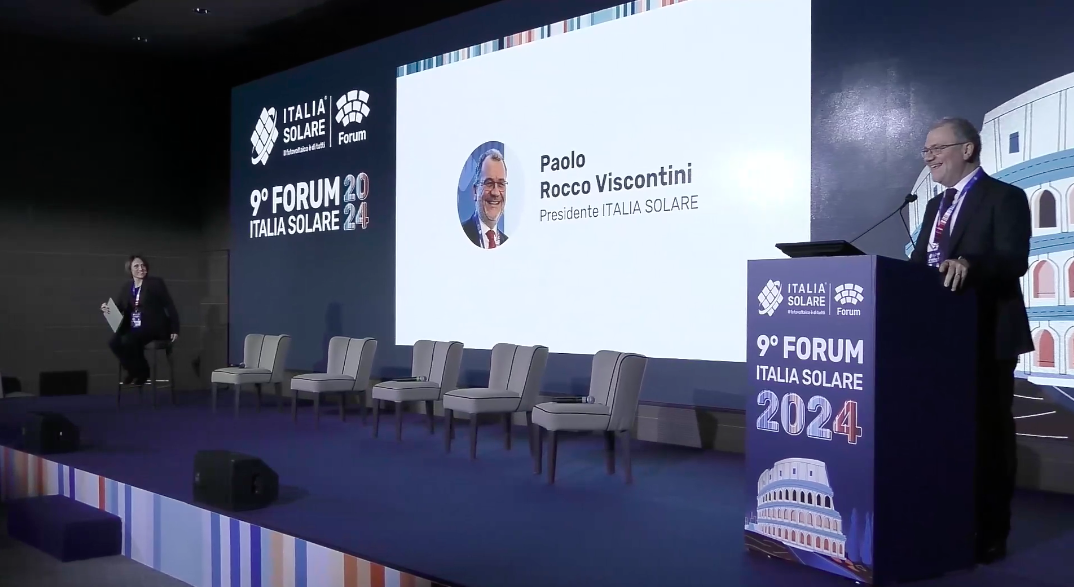 Forum Italia Solare, Viscontini: