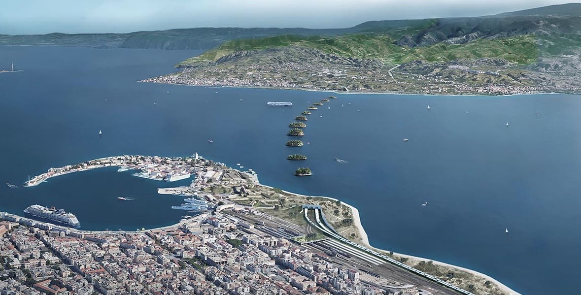 Ponte sullo Stretto, si ma sommerso: arriva il floating Bridge