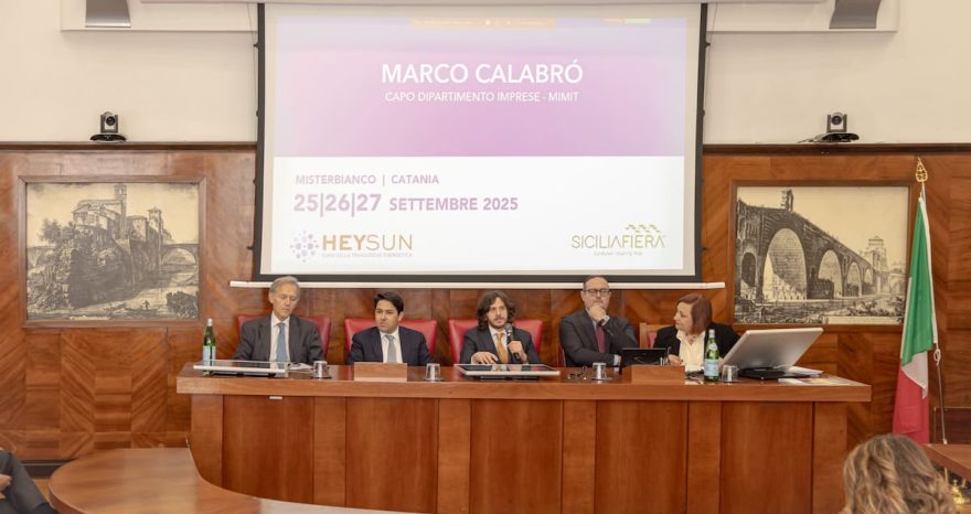 Rinnovabili • Presentata al MIMIT la fiera HeySun- Expo della transizione energetica