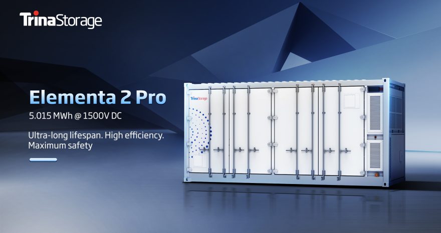 Rinnovabili • Trina Storage lancia Elementa 2 Pro, la nuova soluzione per l'accumulo energetico per la transizione energetica