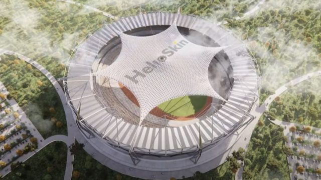 Rinnovabili • HelioSkin, la “pelle fotovoltaica” per edifici ispirata ai girasoli bioispirata che