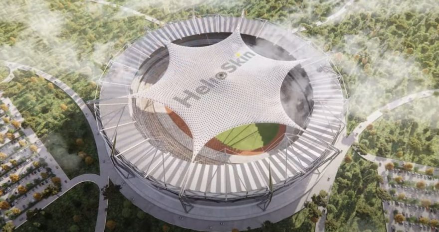 Rinnovabili • HelioSkin, la “pelle fotovoltaica” per edifici ispirata ai girasoli bioispirata che