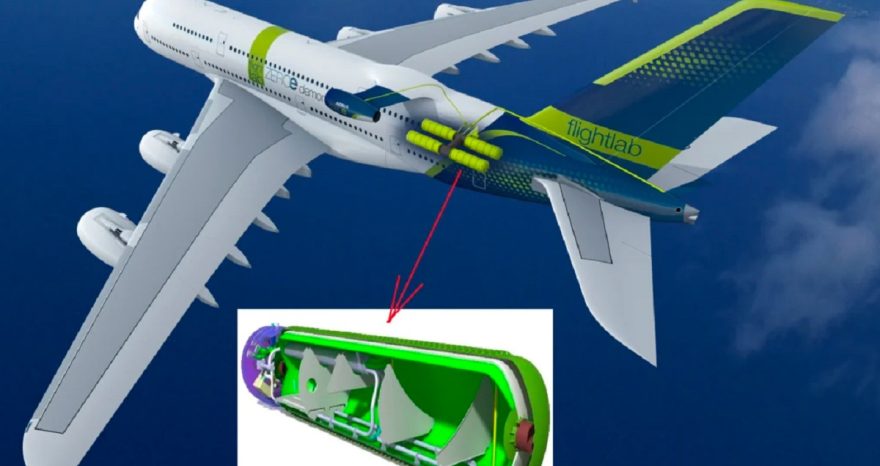 Rinnovabili • Idrogeno negli aerei di linea: la ricerca Ue per ridurre inquinamento nei cieli