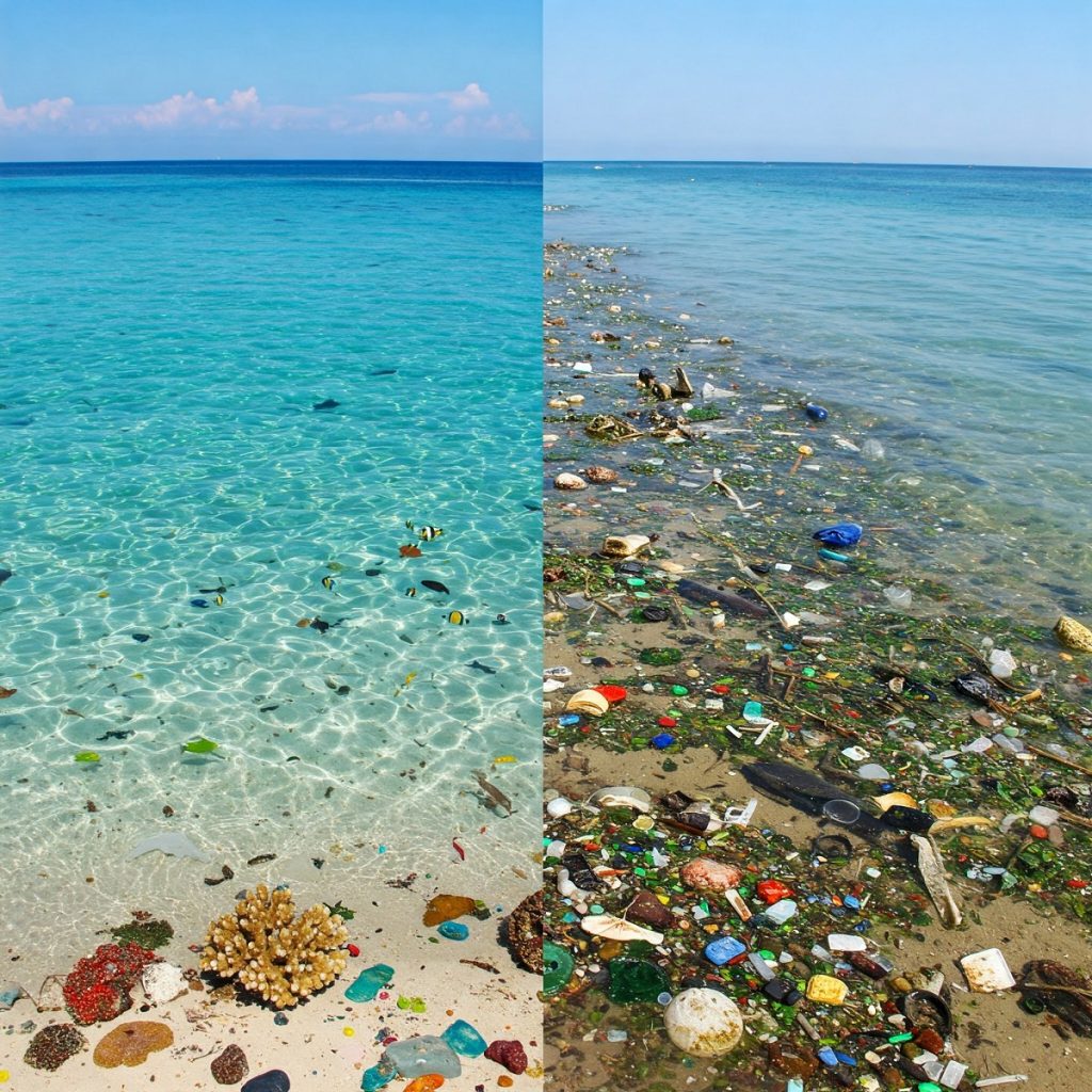 Inquinamento da microplastiche, micro depuratori per catturarle