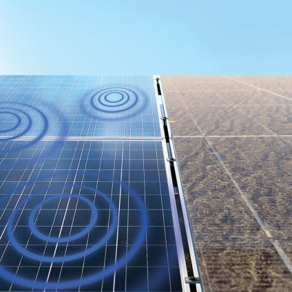 Rinnovabili • Pulire i grandi impianti con le vibrazioni sonore