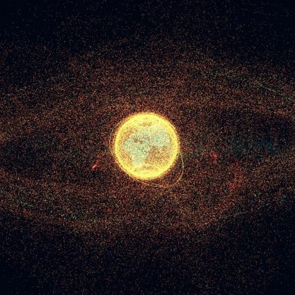 Rinnovabili • Rifiuti spaziali, oltre 1,2 milioni di frammenti in orbita: a rischio le missioni future