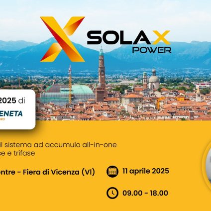 Rinnovabili • SolaX Power a Elettrofocus 2025 con soluzioni innovative per l'energia solare