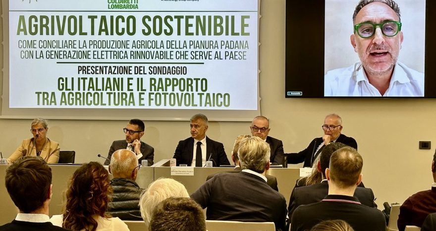 Rinnovabili • Con l’agrivoltaico l’agricoltura diventa parte attiva della transizione energetica