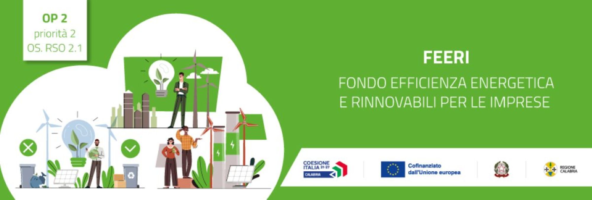 Efficienza energetica: la Regione Calabria stanzia 45 milioni alle imprese per ridurre i consumi e produrre energia pulita