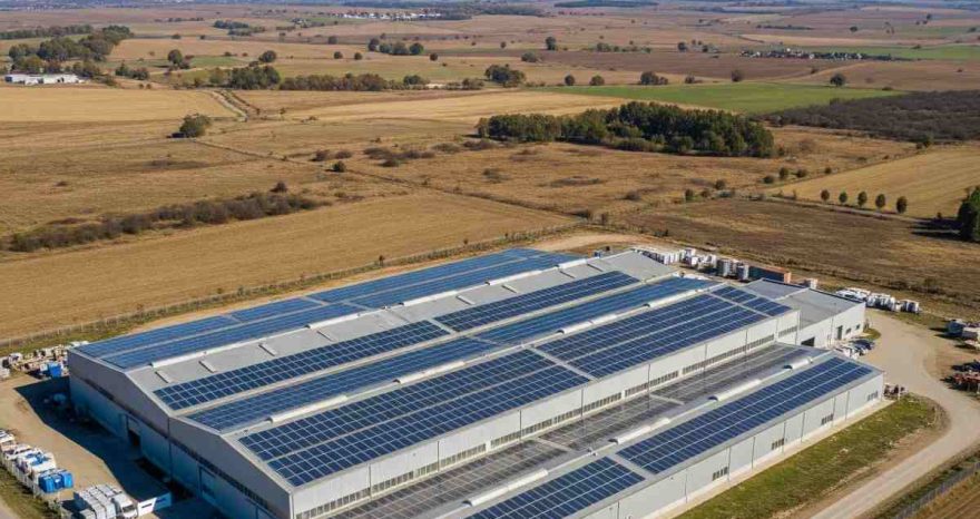 Rinnovabili • Fotovoltaico industriale in crescita i dati del Renewable Energy Report 2025