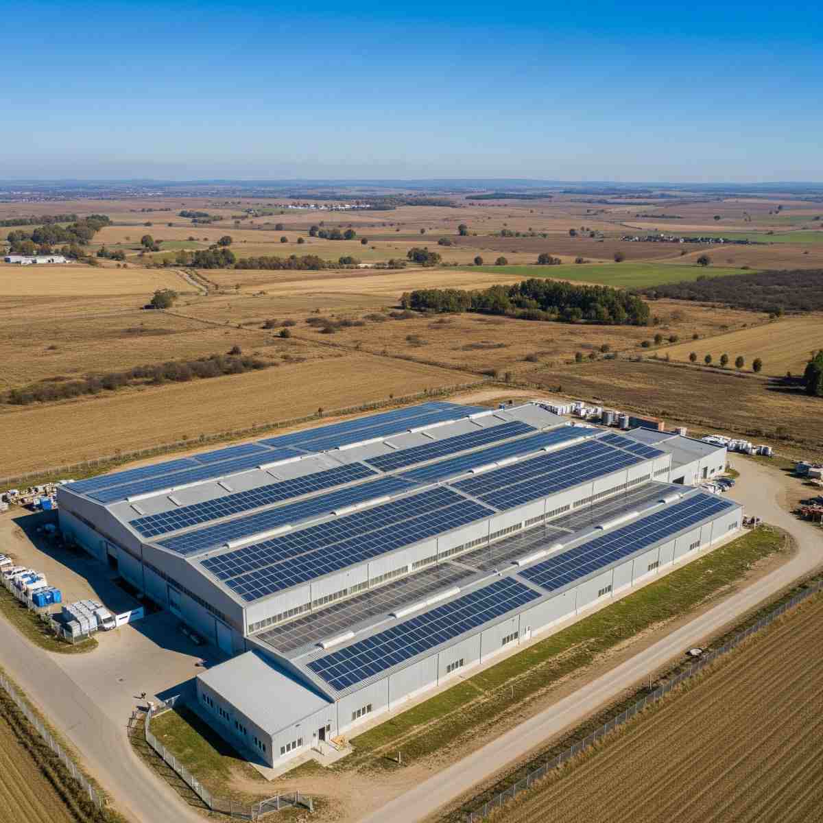 Rinnovabili • Fotovoltaico industriale in crescita i dati del Renewable Energy Report 2025