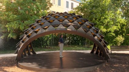 Rinnovabili • Casa Passiva: SOMBRA, il padiglione cinetico che 