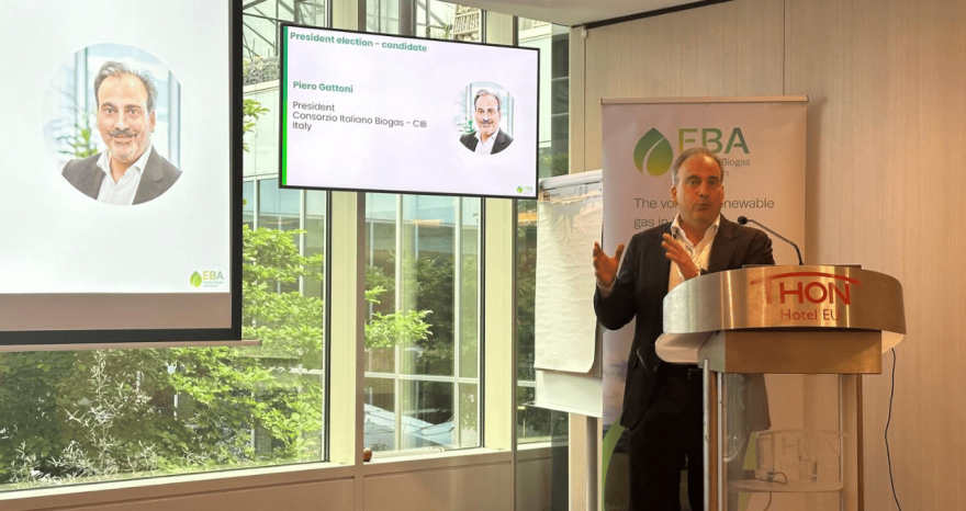 Rinnovabili • Il Presidente del CIB, Piero Gattoni, eletto alla guida di EBA, l’associazione europea del biogas