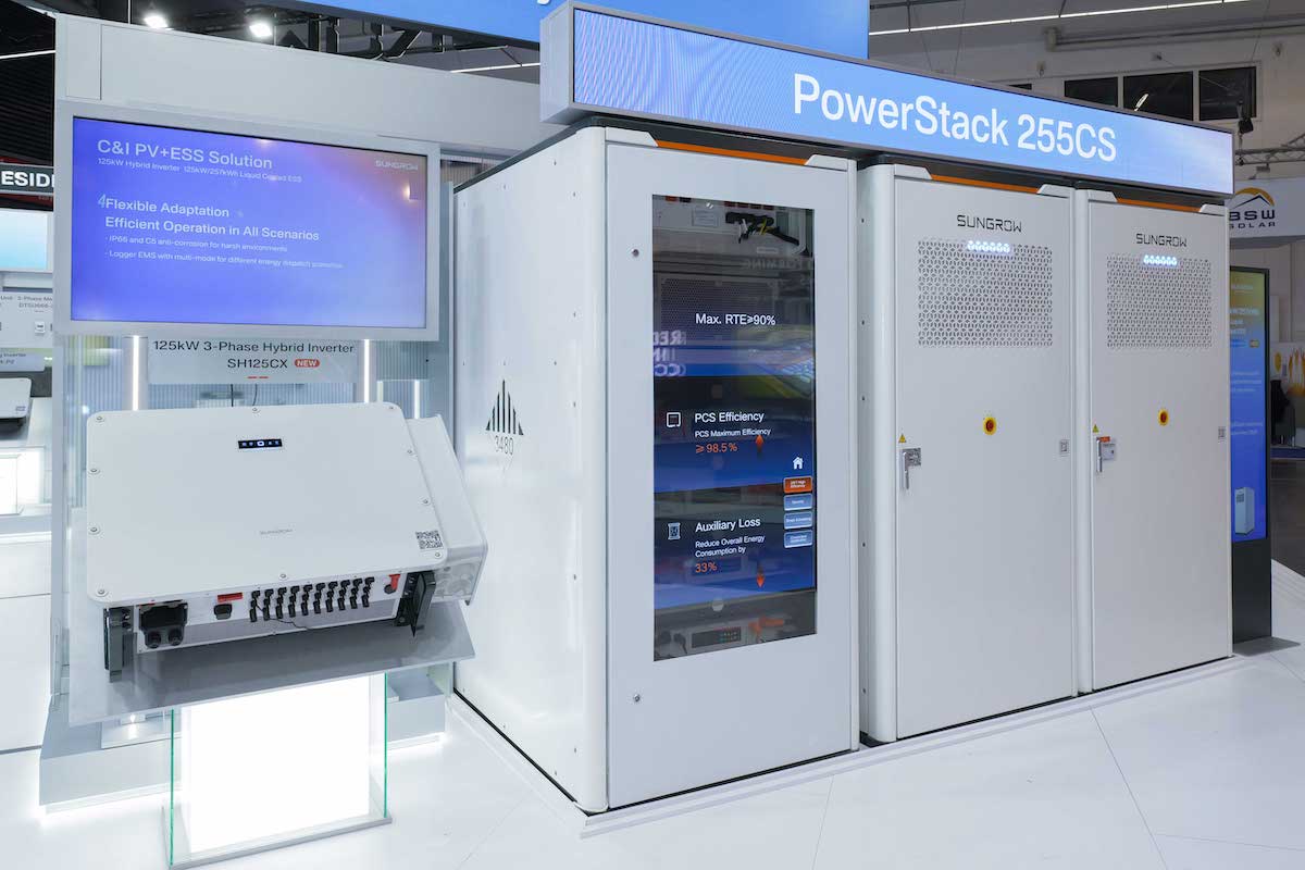 Accumulo a batteria, il debutto ESS PowerStack 255CS di Sungrow