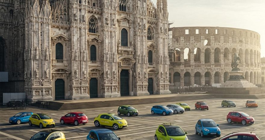 Rinnovabili • Auto ricaricabili in Italia: la top 10 delle immatricolazioni per città. Milano e Roma in testa