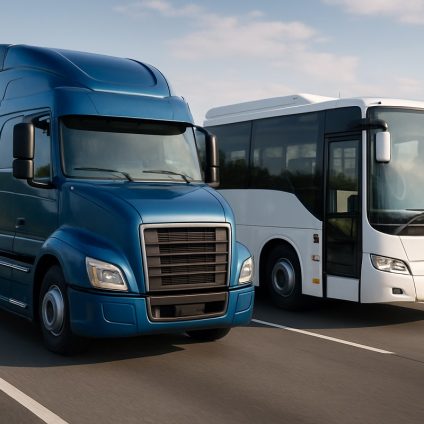 Rinnovabili • Mezzi pesanti elettrici: camion e autobus verso la transizione