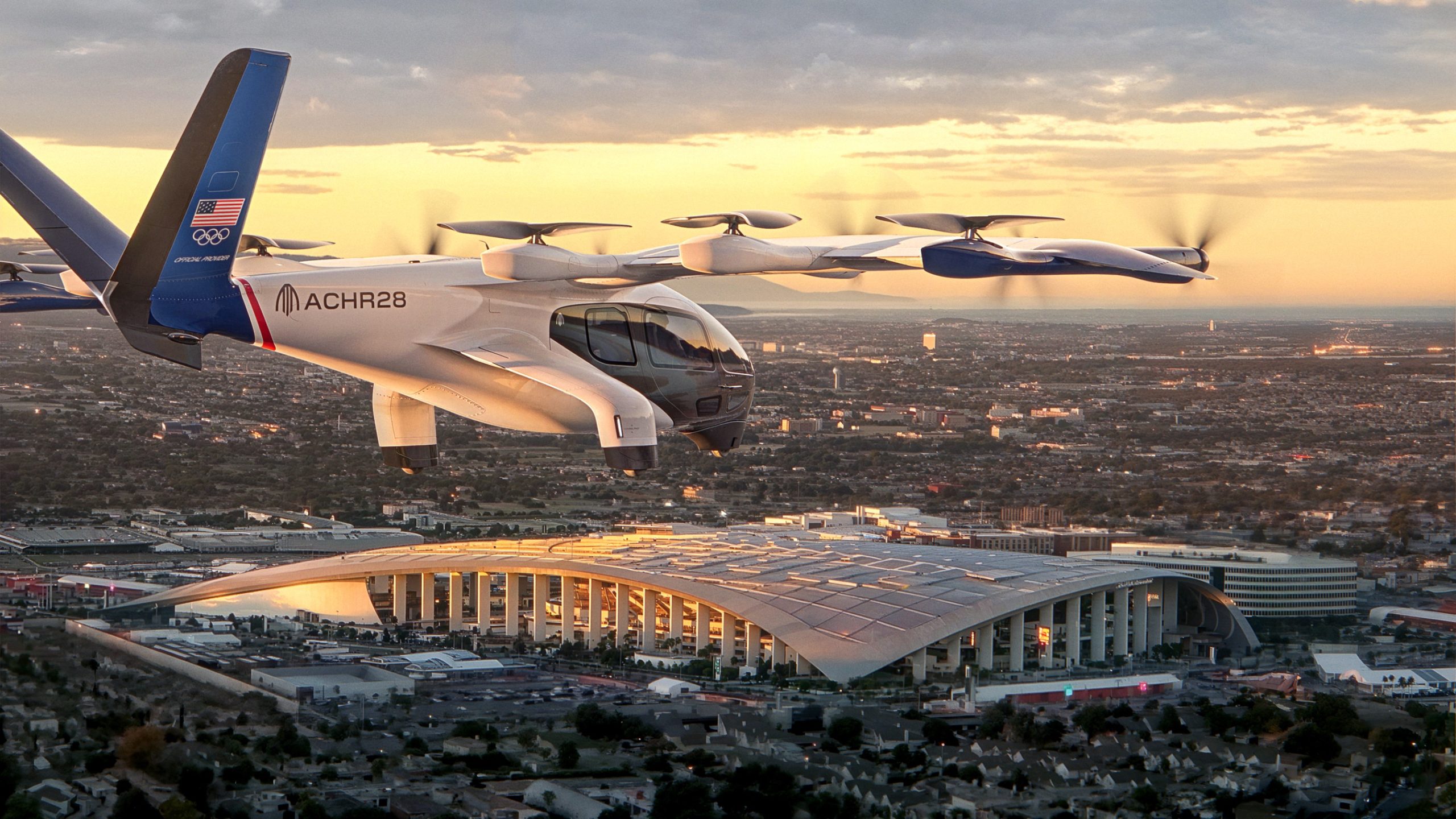 Rinnovabili • Taxi Volanti a Los Angeles: le Olimpiadi 2028 saranno il lancio globale