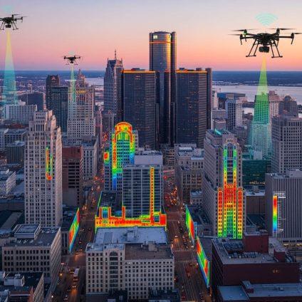 Rinnovabili • Quando il risparmio energetico degli edifici viene dai droni: il progetto del Michigan