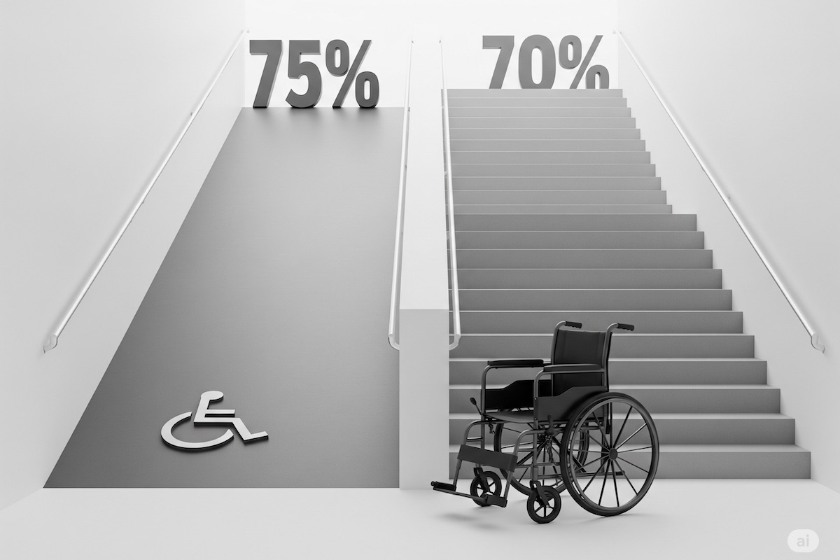 Come passare dal Superbonus 70% al Bonus 75% barriere architettoniche