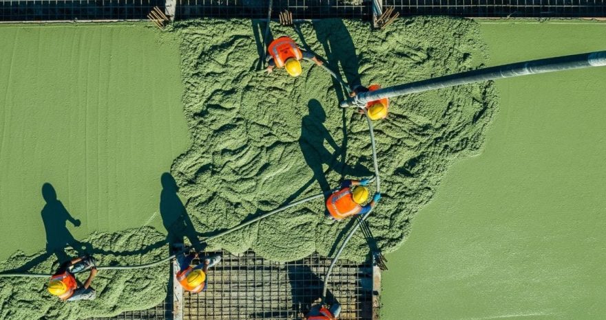 Rinnovabili • Calcestruzzo ecologico, la formula carbon neutral la scrive l’Intelligenza Artificiale