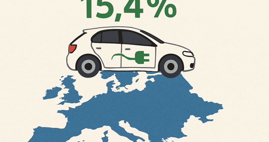 Rinnovabili • Immatricolazioni auto Ue: le elettriche a quota 15,4%