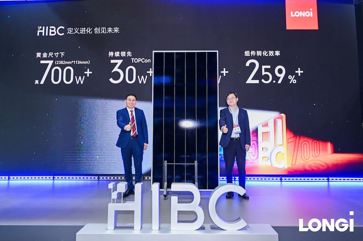 Rinnovabili • Da LONGi il modulo fv da 700 W con efficienza al 25,9%