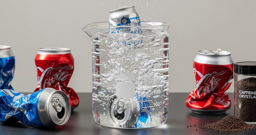 Rinnovabili • Come produrre idrogeno gassoso con acqua di mare, alluminio e caffeina