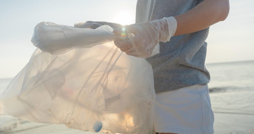 Rinnovabili • Stop sacchetti plastica riduce del 47% i rifiuti in spiaggia: la conferma da uno studio inedito