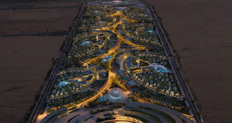 Rinnovabili • La città sostenibile nel deserto: il progetto di Hadid per BEEAH si amplia