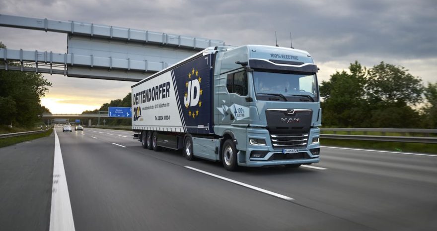 Rinnovabili • camion elettrico man