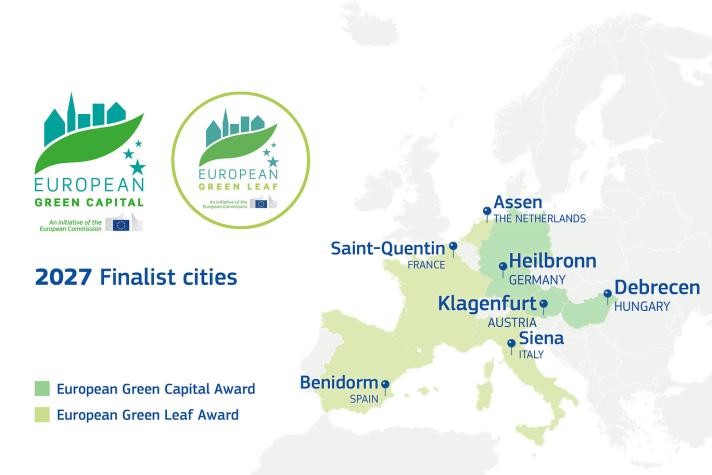 Green Capital europee, tra i 7 finalisti per il 2027 anche Siena