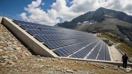 Rinnovabili • Fotovoltaico in Italia, l'impatto climatico ridurrà fino all'8% nelle regioni alpine.