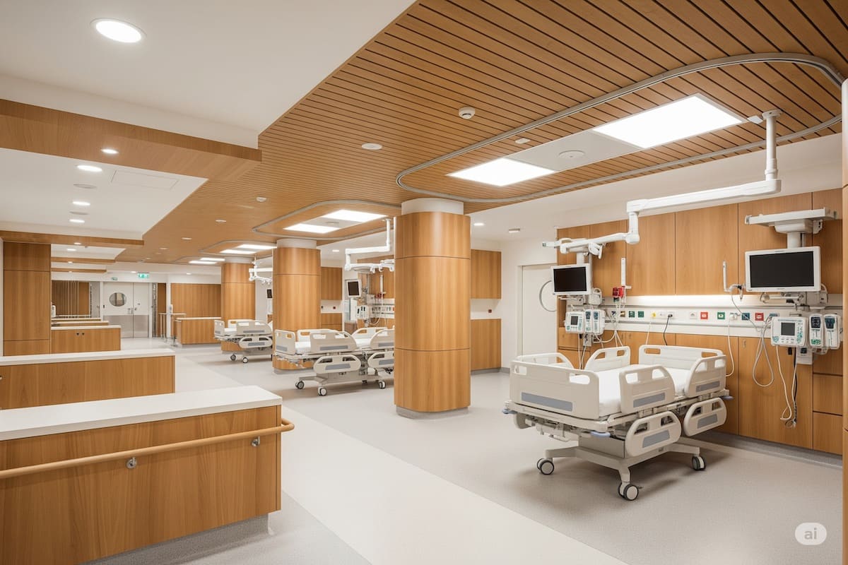 Rinnovabili • Legno ingegnerizzato antibatterico: la nuova soluzione per Ospedali più sani