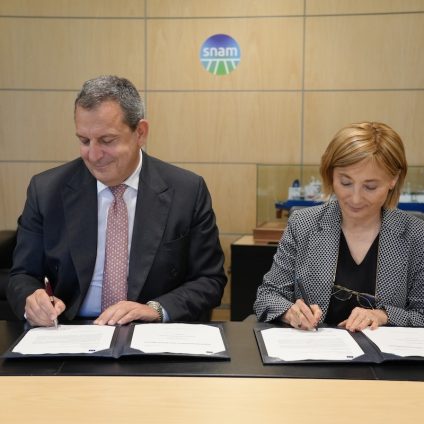 Rinnovabili • BEI-Snam: 264 mln per integrare il biometano nella rete gas italiana