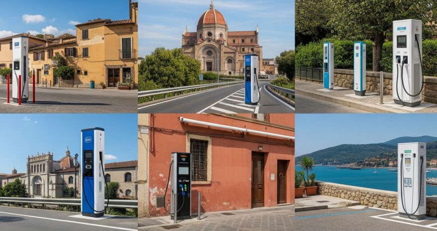 Rinnovabili • Quante sono le colonnine di ricarica in Italia? Ecco i dati ufficiali