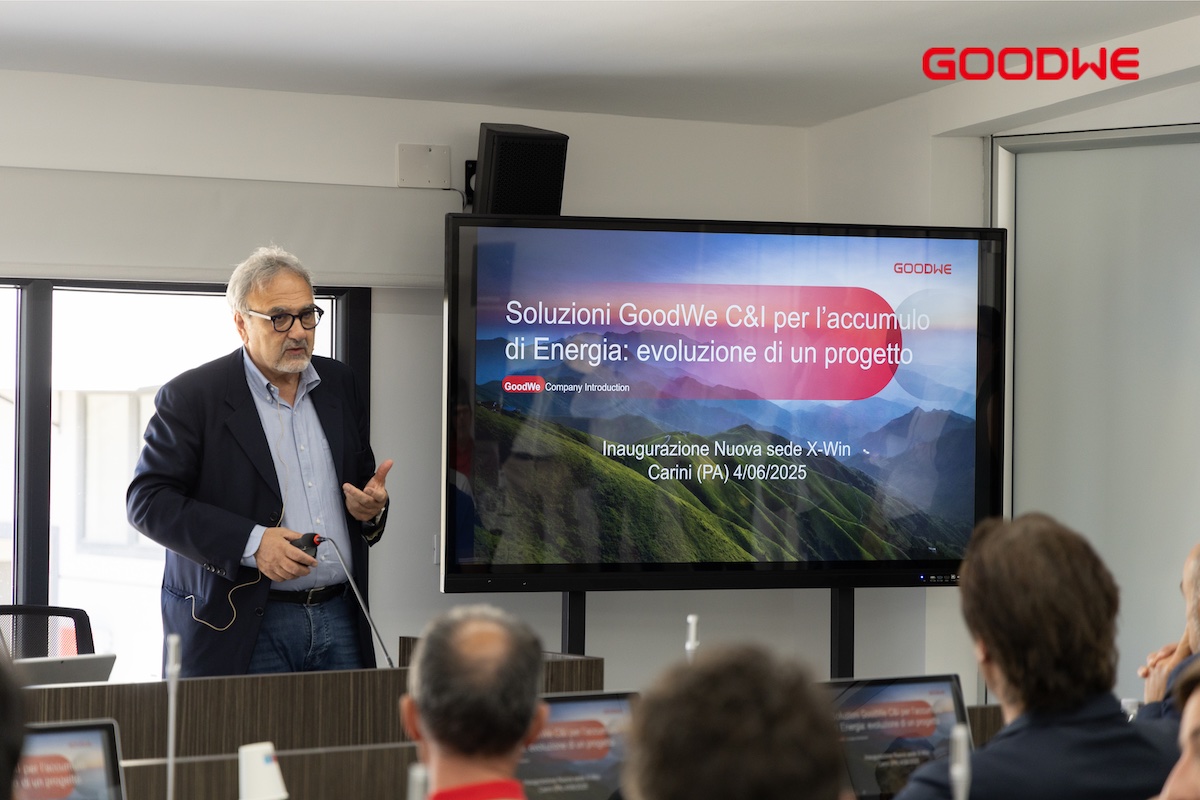 Accumulo C&I e fotovoltaico integrato, l’expertise GoodWe in mostra