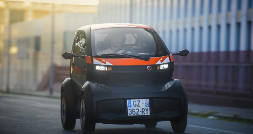 Rinnovabili • Microcar elettrica economica e per tutti: ecco la Mobilize Duo 45 Neo