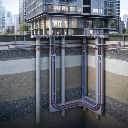 Rinnovabili • Pali energetici, la svolta giapponese per la geotermia urbana in terreni argillosi