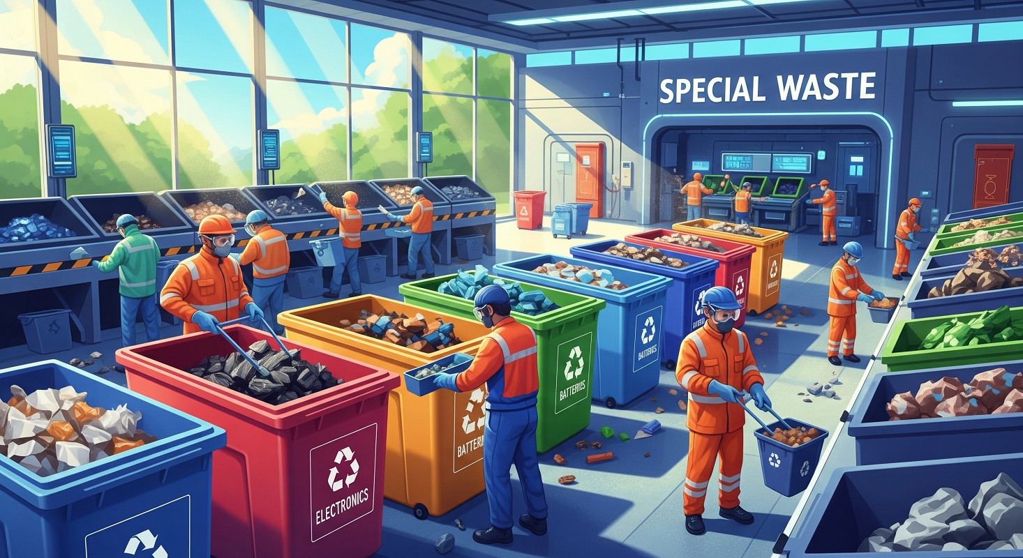 Rifiuti speciali, crescono dell'1,9% e superano 164 milioni di tonnellate. Ma è record nel recupero