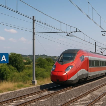 Rinnovabili • Linea ferroviaria Roma-Napoli anti-sisma: sistema tech blocca i treni