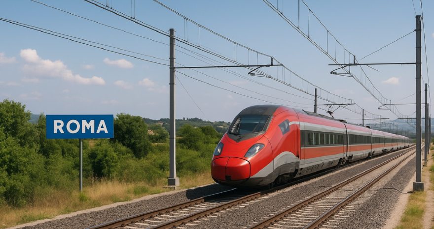 Rinnovabili • Linea ferroviaria Roma-Napoli anti-sisma: sistema tech blocca i treni