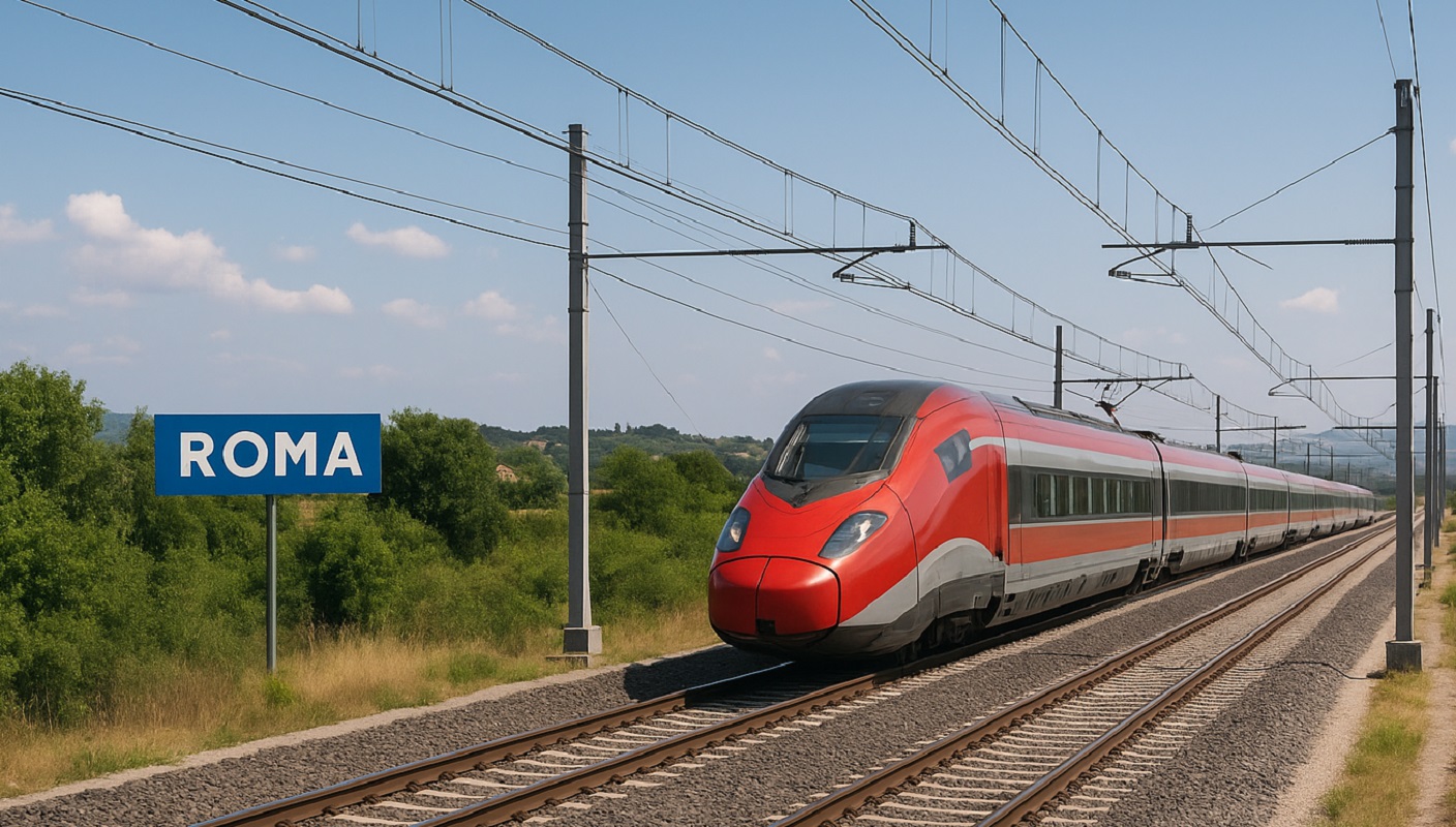 Linea ferroviaria Roma-Napoli anti-sisma: sistema tech blocca i treni